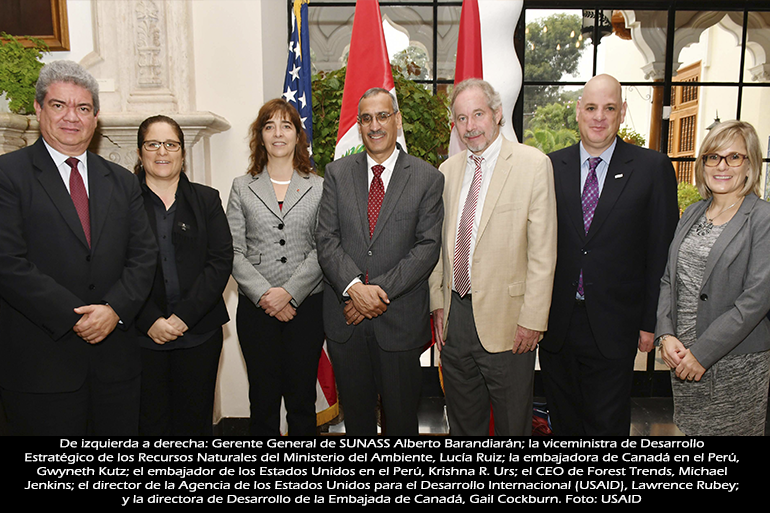 Estados Unidos y Canadá apoyan al Perú con US$ 27.5 millones para fortalecer seguridad hídrica y gestión de recursos naturales