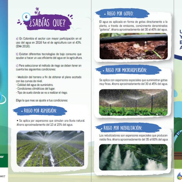 Uso Eficiente y Ahorro del Agua en el Sector Agropecuario - Condesan