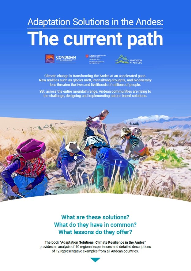 Infographic: Adaptation Solutions in the Andes: the current path