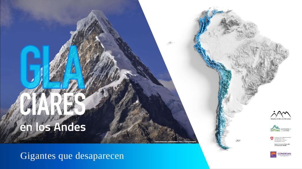 Glaciares en los Andes